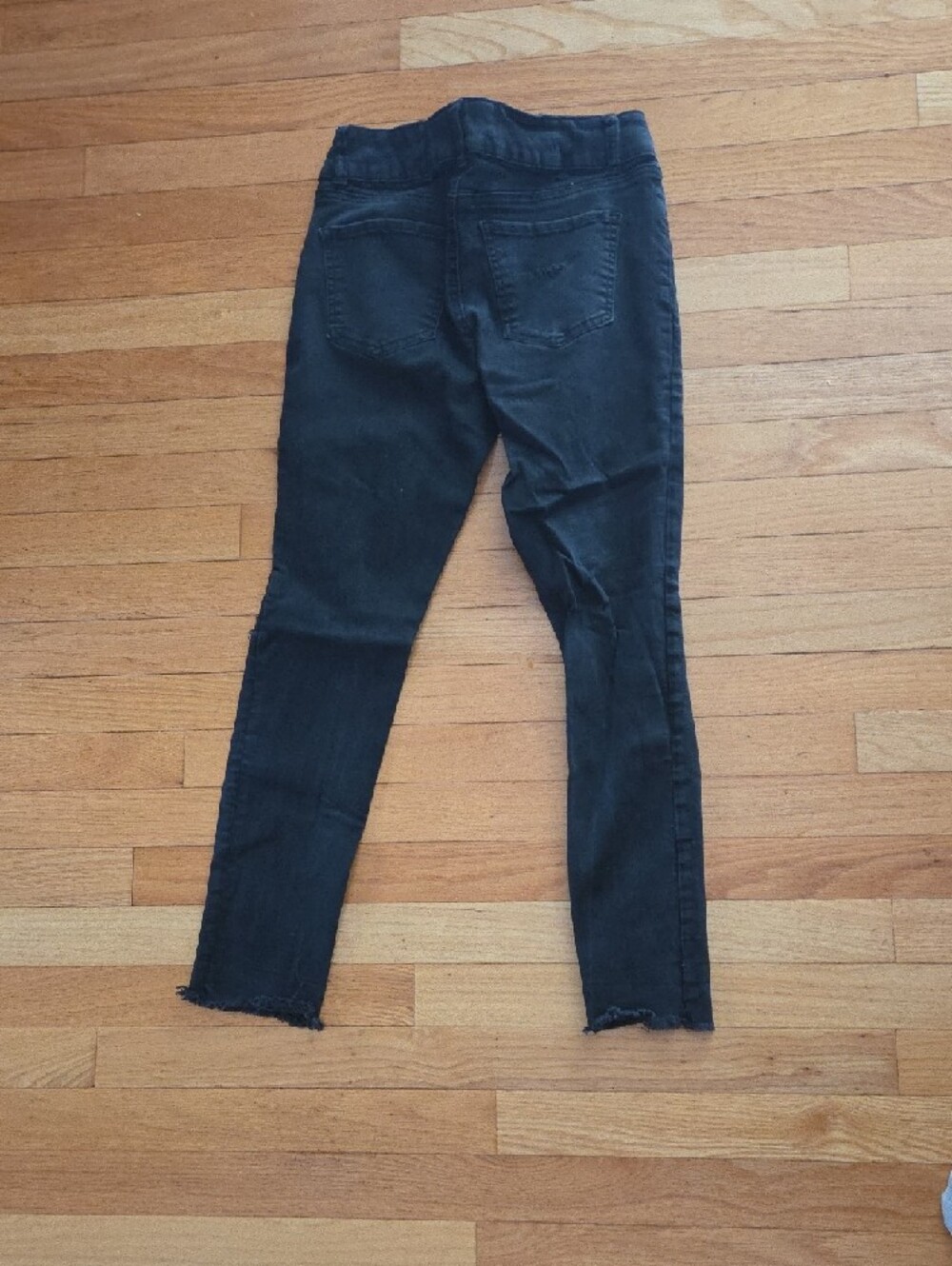 refuge Black Skinny Ripped Jeans - Picture 7 of 11